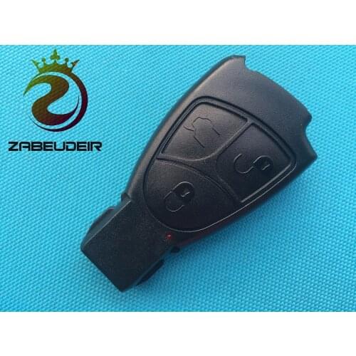 1Pcs Of New Replacement Key Cover Blank For Benz 2 3 4 Buttons Remote Shell No Logo Car Accessories Auto Parts Hot Selling Cheap