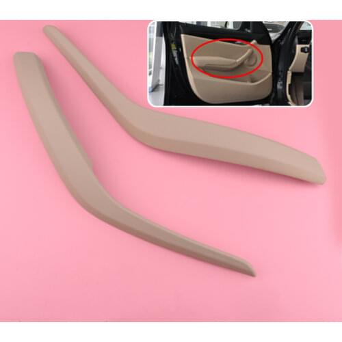 51412991778 51412991777 51412991775 51412991776 1 Pair Beige Interior Side Door Handle Panel Trim Cover Fit For BMW X1 E84