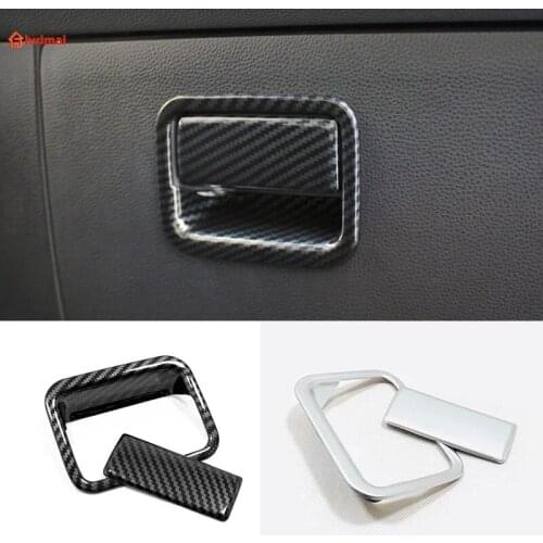 Car Copilot Storage Glove Box Handle Handrail Frame Cover Trim Stickers Car-style for Toyota Corolla 2019 2020 2021 E210 12th