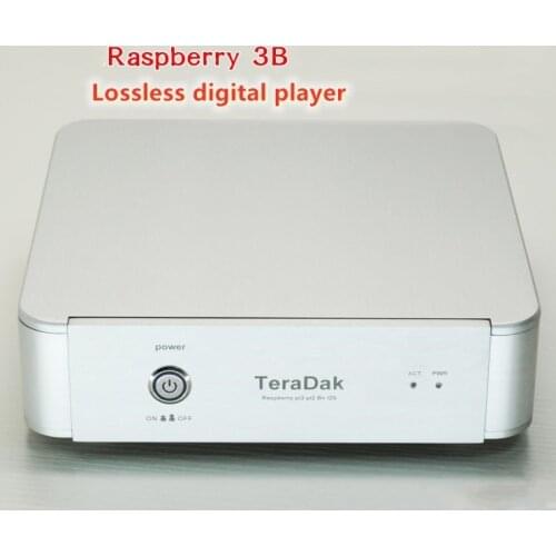 2021 Hot sale TeraDak ES9023 Raspberry pi3 pi2 B+ DiGi lossless digital player digital turntable