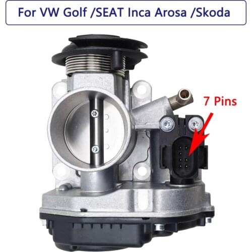 YSIST Fuel Injection Throttle Body Valve for VW GOLF Mk III SEAT INCA AROSA SKODA FELICIA 030133064D 408237130002Z 408237130002Z