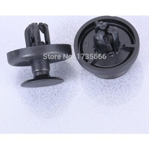 500PCS Fender Liner Retainer Push Type Clip Black Nylon 90467-10183 , 9046710183 Set For Toyota Camry Corolla Celica Matrix