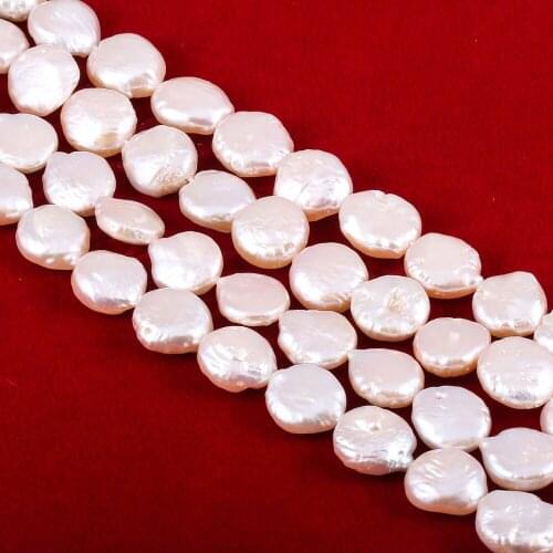 Natural Baroque Pearl Irregular Beads Pink Pearl Beads for DIY Jewelry Making Necklace Bracelet Earings Size 13x14mm