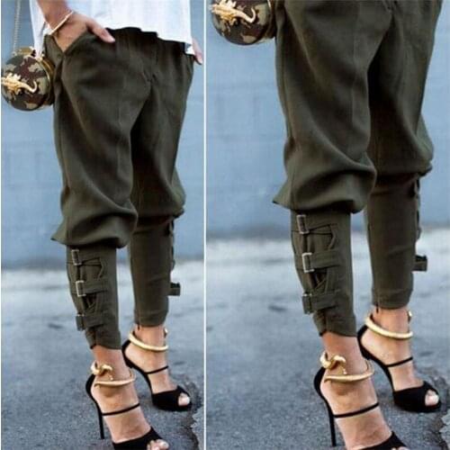 NewBility Women's Trousers Harem Pants