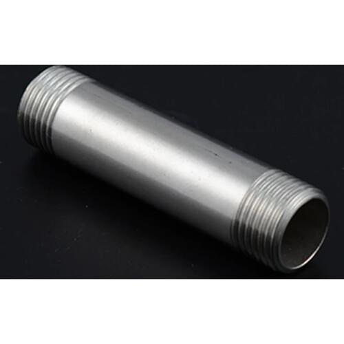 New Arrival Stainless Steel Straight Reducing Joint Lengthening And Thickening Male Thread Universal Pipe Extend Connectors