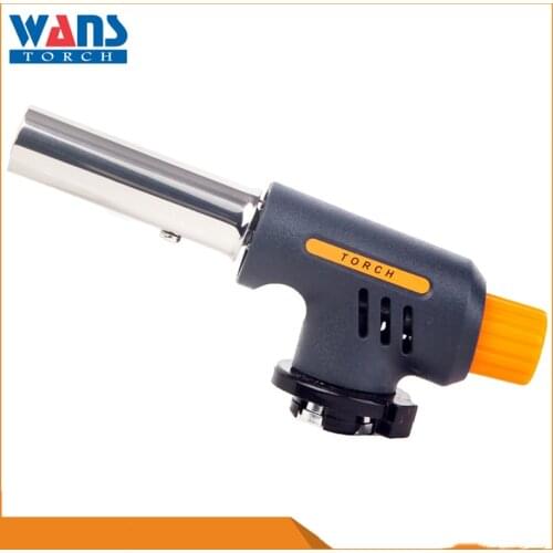 New Windproof Metal Butane Torch Welding Spray Gun Portable Ignition Gun For Welding Cooking Tool Survival Outdoor Gadgets Men
