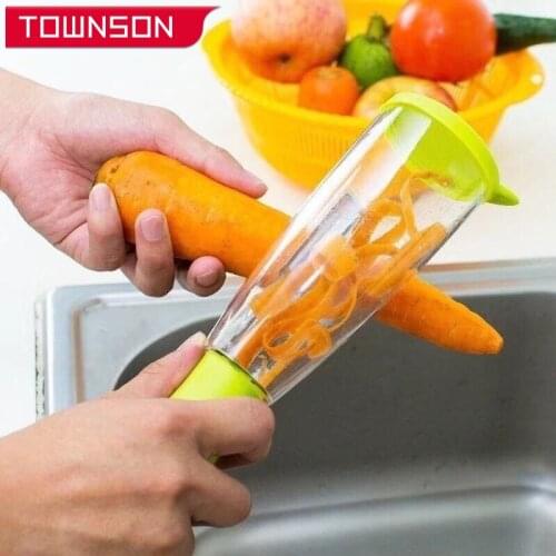 Storage peeler Zester With storage tube vegetable fruit Cucumber Carrot Grater Kitchen accessories Vegetable Tools Kitchen Tool