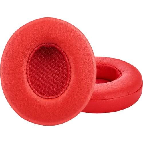 Professional Replacement Ear Pads for Beats Solo 2 & Solo 3 Wireless On-Ear Headphone/Soft Protein Leather/Noise Isolation Memor