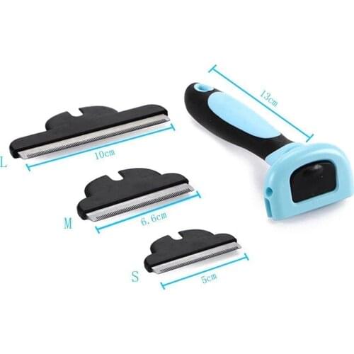 Combs Dog Hair Remover Cat Brush Grooming Tools Detachable Clipper Attachment Pet Trimmer Combs for Cat Pet Supply furmins TP