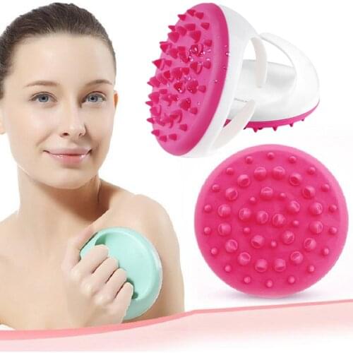 New Handheld Bath Shower Anti Cellulite Full Body Massage Brush Slimming Beauty Face Skin Care Tools Face Lifting Anti Cellulite