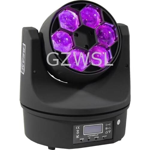 2 pcs/lot 6*15w Stage Light led beam moving head Bee Eyes