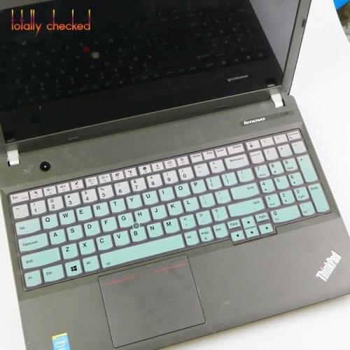 For Lenovo ThinkPad E15 E590 E580 T580 E 580 T580 15.6 inch laptop keyboard Silicone Protective Keyboard Cover