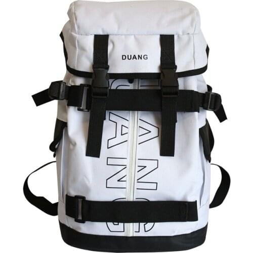 Outdoor Sport Backpack Men&Women Waterproof Large-capacity Travel Backpack Cool Letter Skateboard Bag Laptop Computer Mochilas