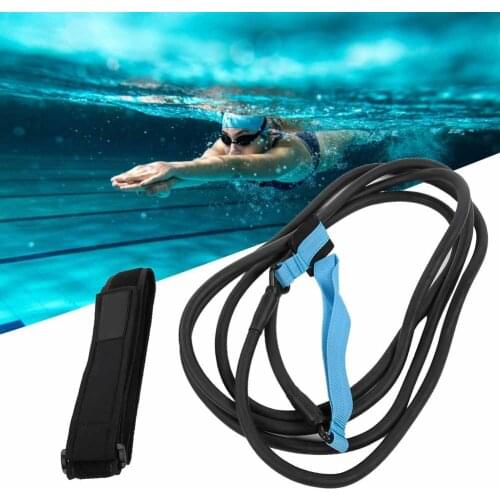 Keep Diving 4m Professional Swim Resistance Belt Swimming Exerciser Traction Leash Rope Pool Training Belts Accessories