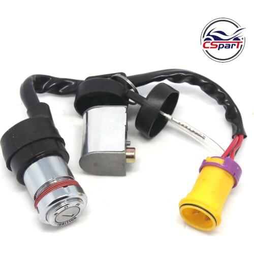 Buyang 300CC ATV Quad D300 G300 waterproof Ignition Key Switch 5.3.01.0013 5.3.01.0012