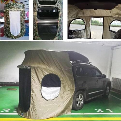 Temporary Simple Motorhome Extend Car Rear Roof Tent Canopy Outdoor Equipment For Kia Mohave/Borrego KX3 KX5 KX7 Sportage R