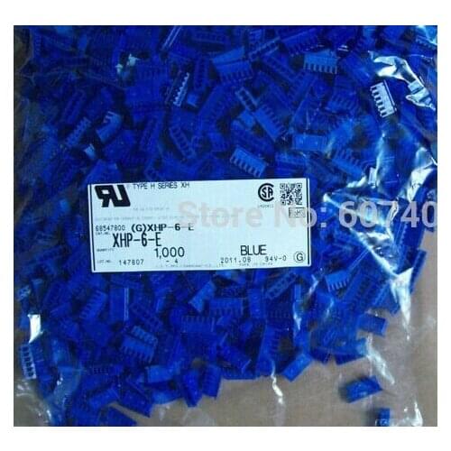 XHP-6-E Housings blue color Connectors terminals housings 100% new and original parts