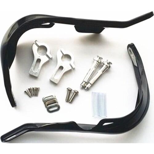 Black 7/8" Motocross Hand Guards Handguards For Honda Kawasaki Suzuki Yamaha