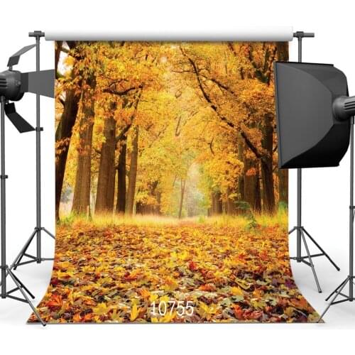 Yellow Tree Grass Vinyl Photographic Background For Wedding Baby Shower Children Portrait Backdrops Photo Shoot Booth