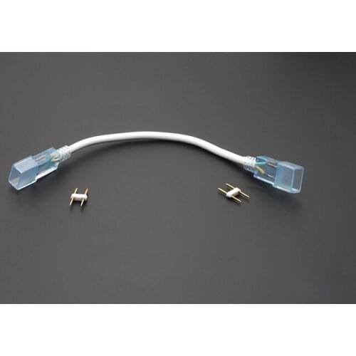 20pcs LED3014/3528/5050 Light With 2-wire 2Pins Connecting Joint Connector Butt Line Acceossories