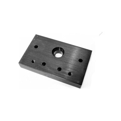 3D Printer openbuilds c-beam end mount U type aluminium material end face mounting plate 1pcs