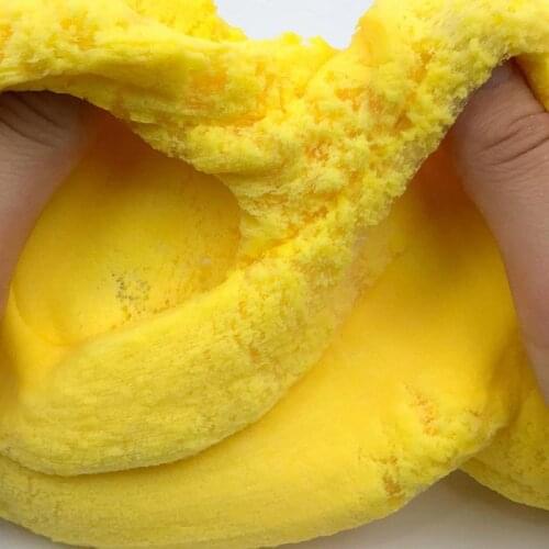 60ML3 Colors Fairy Floss Colorful Cloud Reduced Pressure Mud Fluffy Stress Relief Kid Clay Toy Fruit Color Mud For Kids Gift