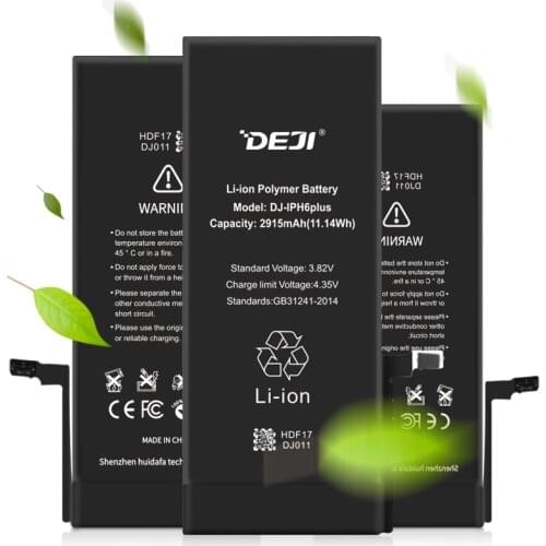 DEJI Battery For iPhone 5se/6/6s/6p/6sp With Free Tools Kit Real Capacity Original Lithium Batteries Replacement 0 Cycle