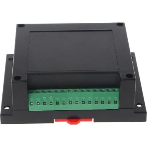 Electronic Box Din Rail Enclosure Control Box Plastic Shell Electronic Project Case Terminal Block 115*90*40mm