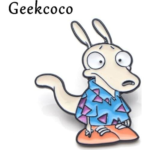 Animal Enamel Pins for clothes metal Gift para bag shirt hat backpack insignia Brooches Badges for men J0134