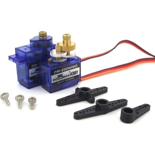 DOMAN RC hobby model parts 1pcs/lot DM-S0090MD metal gear 9g digital servo