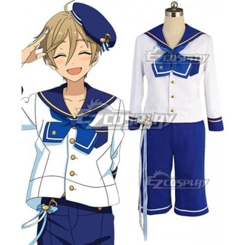 Ensemble Stars Fine Mashiro Tomoya Sailor Suit Navy Uniform Suit Unisex Halloween Party Clothing Cosplay Costume E001