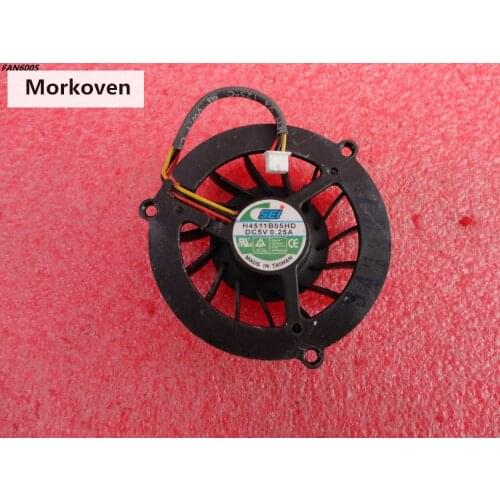Laptop CPU Cooling fan cooler for NEC E400 4000 H4511B05HD Morkoven