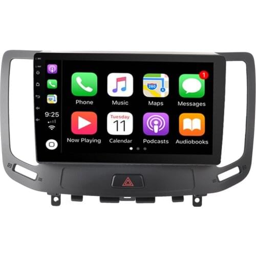 9INCH Screen Multimedia Video Player For Infiniti G Series G25 G35 G37 2006 - 2013 Car Radio GPS Android 2 Din ADAS DVR 1080P