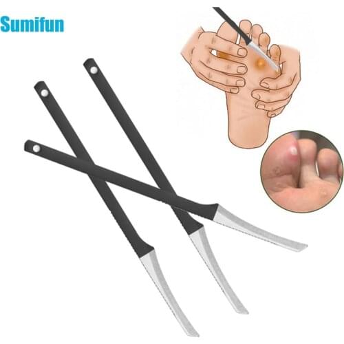 Stainless Steel Foot Corn Remover Pedicure Knife Corn Cuticle Cutter Dead Skin Remover Rasp Scraper Pedicure Foot Callus Care