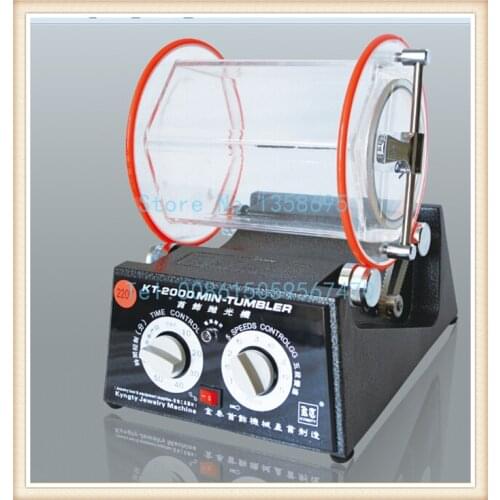 Diy 110V Capacity 5 kg Polished Rotary Tumbler polishers Jewelry Polishing Machine