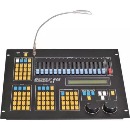 Professional sunny 512 DMX international controller for led stage party disco KTV bar lighting
