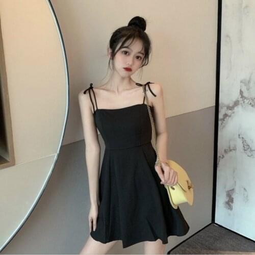 QWEEK Sleeveless Summer Dresses