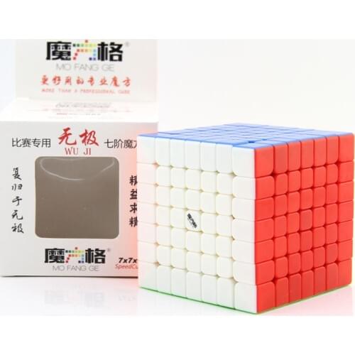 QiYi WuJi 7x7x7 Magic Cube Speed Race Professional Adult Child Puzzle Exercise Brain Cubo Magico Smooth Educational Toy Gift