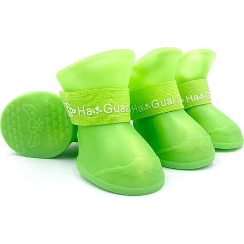 XL Pet Dog Shoes Waterproof Balloon Rubber Rain Boots Footwear cat Socks For Pitbull Myna Corgi