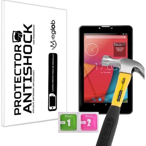 Screen protector Anti-Shock Anti-scratch Anti-Shatter compatible with Tablet Vexia Zippers Tab 7i 3G