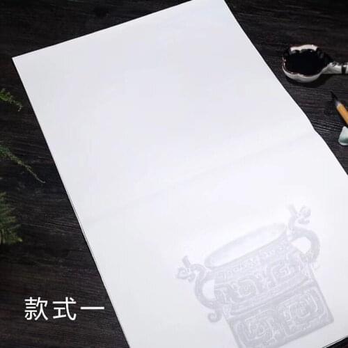 10sheets/lot High Grade Calligraphy Creation Competition Half Ripe Batik Xuan Paper Leterhead Chinese Calligraphy Rice Paper