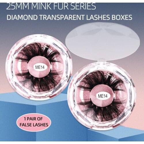 25mm 100% Real Mink Eyelashes Natural False Eyelashes 3D Mink Lashes Wholesale Soft Fake Eyelash Extension Makeup Kit maquiagem