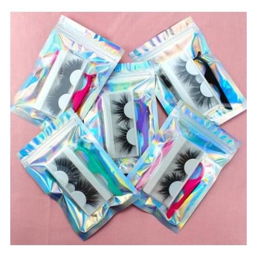 25mm auxiliary clip false eyelashes set mink eyelashes are super soft and curled