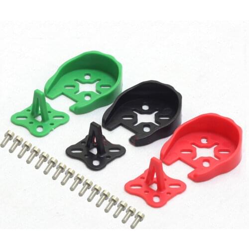 4x 250 280 FPV Motor Cover +Landing Gear Skid Protection For 22 Series Universal 2204/2206/2208 Quadcopter