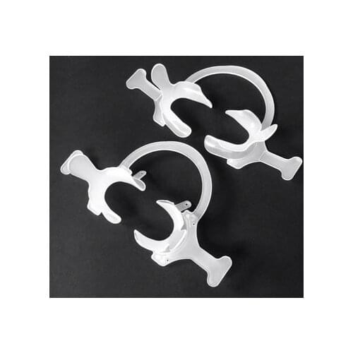 5PCS Dental Material Orthodontic C Type Transparent Tooth Intraoral Lip Cheek Retractor Mouth Opener Dentistry Tool