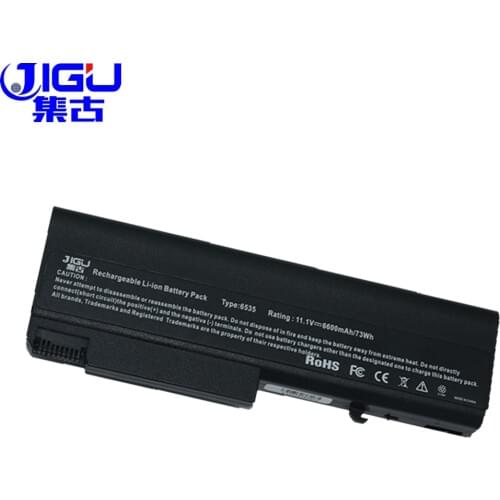 JIGU 9 Cell Laptop Battery AT908AA 586031-001 HSTNN-IB69 484786-001 HSTNN-IB68 HSTNN-IB69 KU531AA HSTNN-XB85 For HP 6530B 6535B