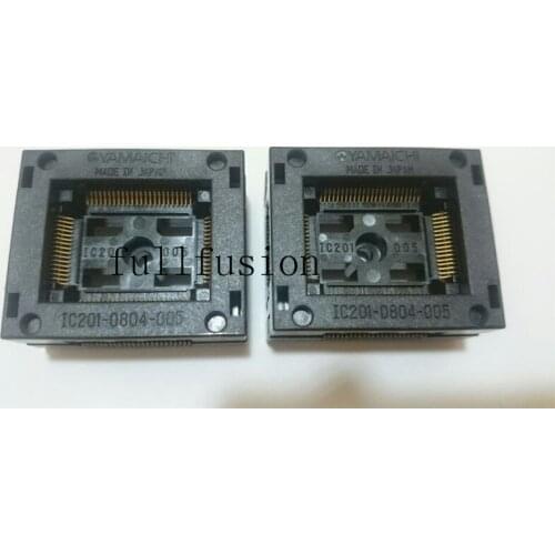 IC201-0804-005 QFP80P 0.8mm Pitch Yamaichi IC Test Socket TQFP80P Burn in Socket