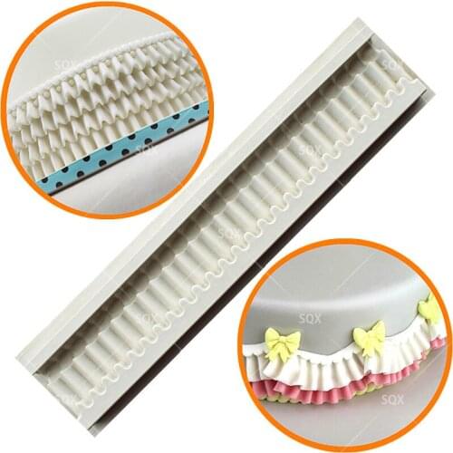 Baking, flip sugar, silica gel mold, chocolate mold, European lace, side edge European regulation, food grade silica gel, SQ1729