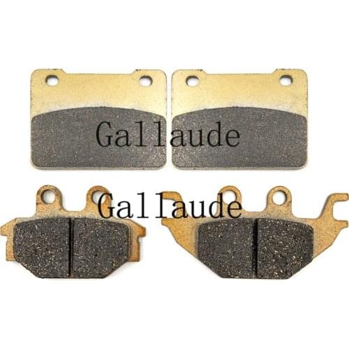 Motorcycle Front / Rear Brake Pads Sets For SYM SB250 SB300 Cafe Racer ABS T2 XS250-T
