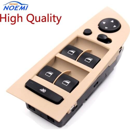 YAOPEI 61319217334 Beige Panel Power Window Switch Console left For BMW E90 318i 320i 325i 335i car Accessories